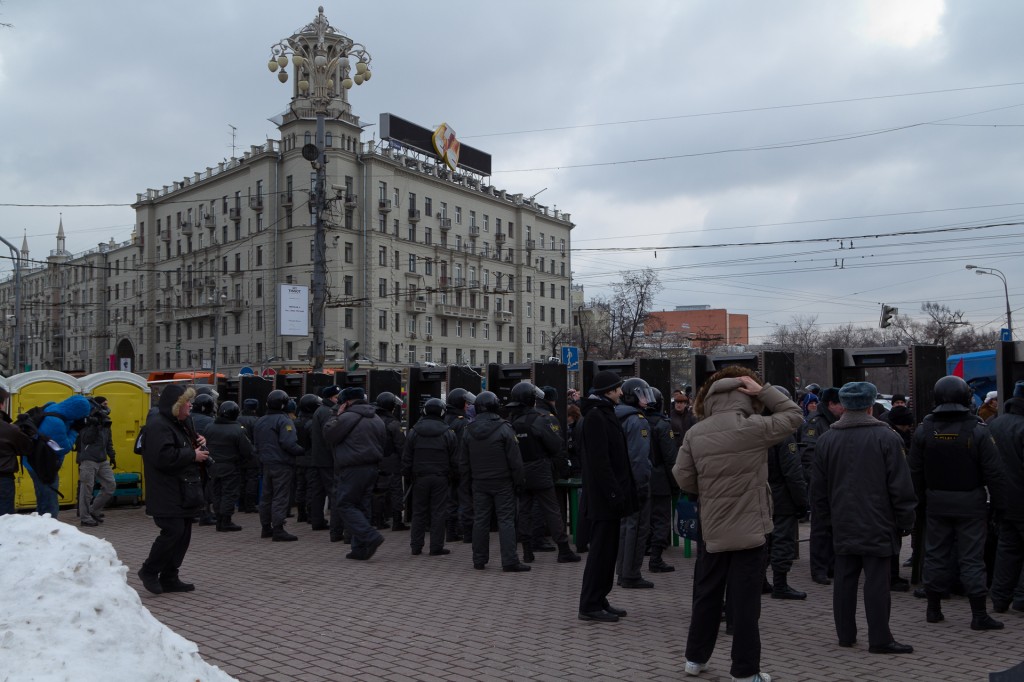 Митинг на Пушкинской площади