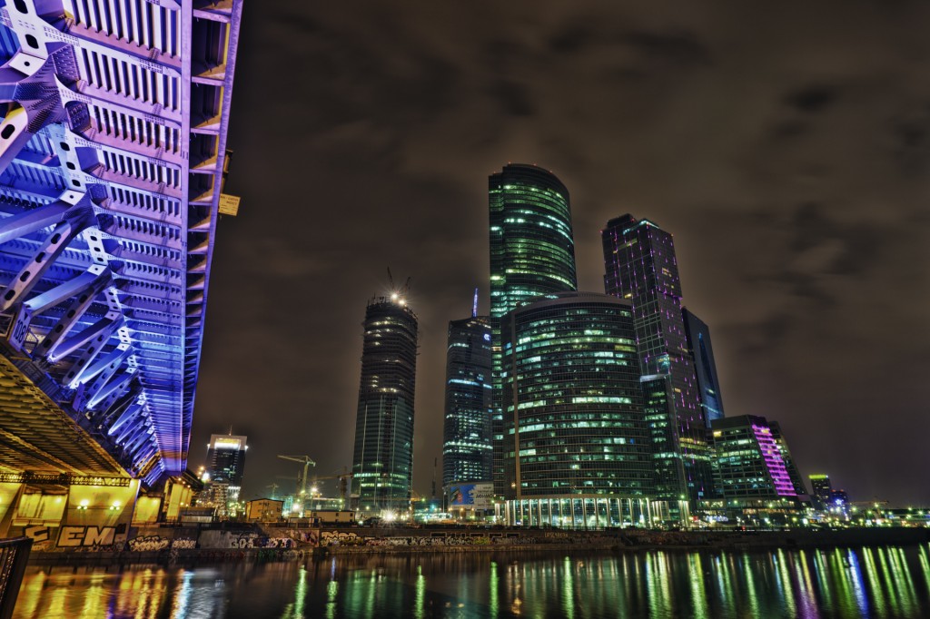 Москва-сити HDR