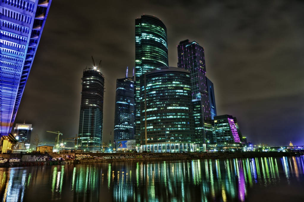 Москва-сити HDR