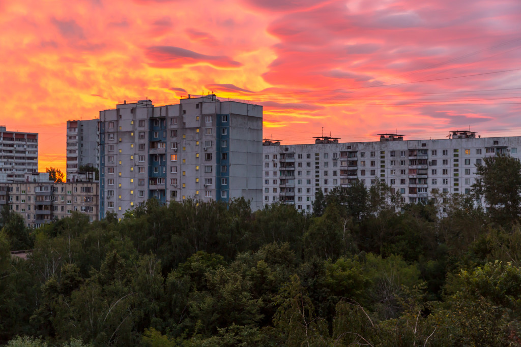 Восход в Москве